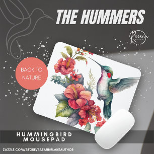 Terug naar Natuur Hummingbird Muismat