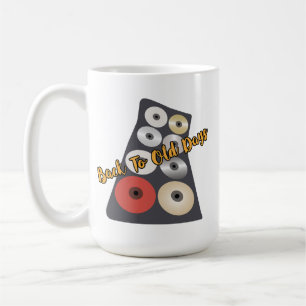 Terug naar oude dagen cd tas verfrissende oude dag koffiemok