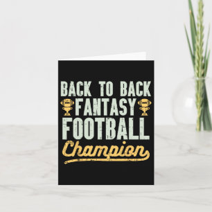 Terug naar Rug Fantasy Football Champion Gridiron  Kaart