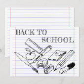 Terug naar School (Voorkant / Achterkant)