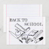 Terug naar School (Voorkant / Achterkant)