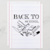 Terug naar School (Voorkant / Achterkant)