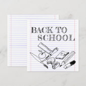 Terug naar School (Voorkant / Achterkant)