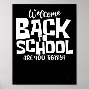 Terug naar school 2024-2025 poster