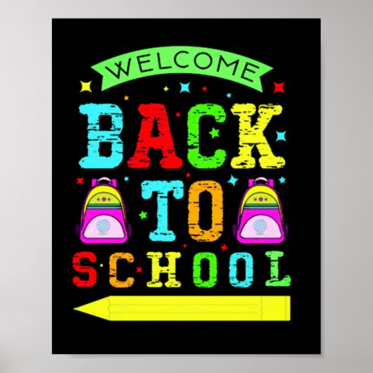 Terug naar school 2024 poster (Voorkant)