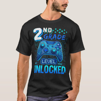 Terug naar school 2e leerjaar eerste dag level ont t-shirt