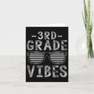 Terug naar school 3de klas vibes 3de klas leraar kaart