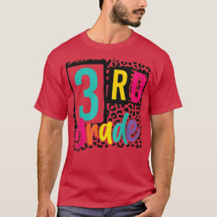 Terug naar school 3e klas eerste schooldag t-shirt