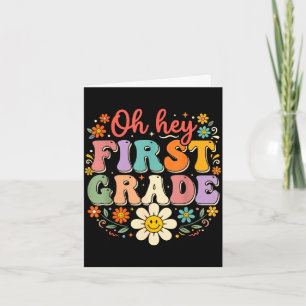 Terug naar school 3e klas leraren shirt derde klas kaart