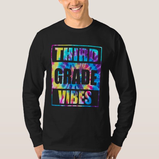 Terug naar school 3e klas Vibes First Day Docer K T-shirt (Voorkant)