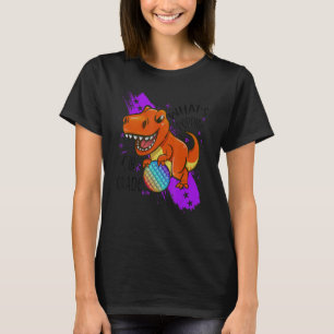 Terug naar school 4e klas Dinosaur Rex Pop T-shirt