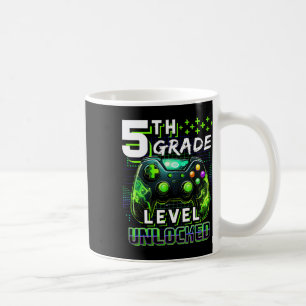 Terug naar school 5e klas jongens gamer eerste sch koffiemok