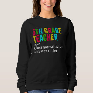 Terug naar school 5e klas leraarsteam definitie trui