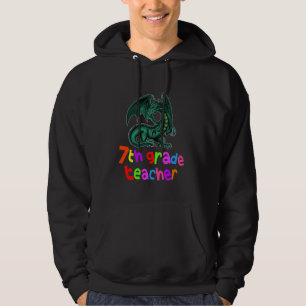 Terug naar school 7e graad leraar dragon Lover Gam Hoodie