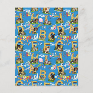 Terug naar school ABC Herhaal het Hoesje van het o Flyer