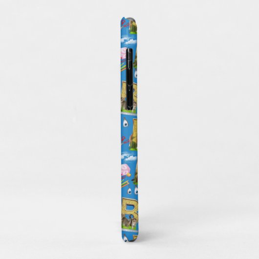 Terug naar School ABC Herhaal ontwerp Case-Mate iPhone Case (Achterkant/links)