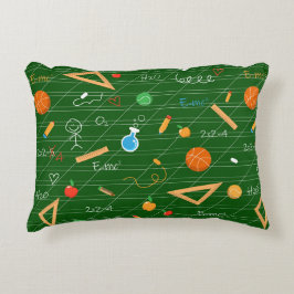 Terug naar school accent kussen