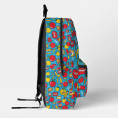 Terug naar School Appels & Potloden – Fun Pattern  Bedrukte Rugzak (Links)
