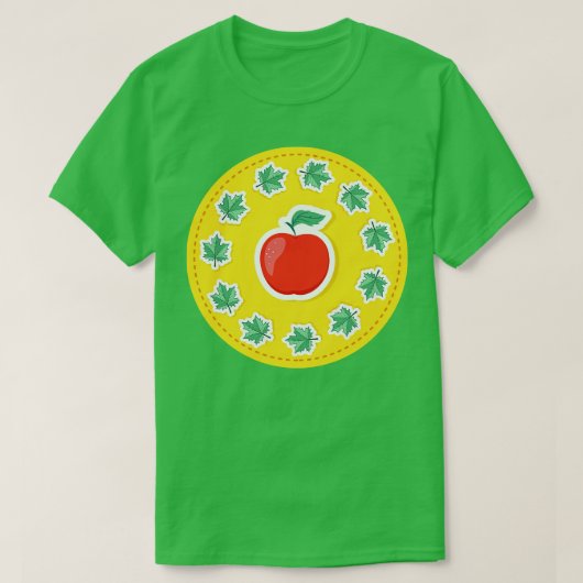 Terug naar School Apple T-shirt (Design voorkant)