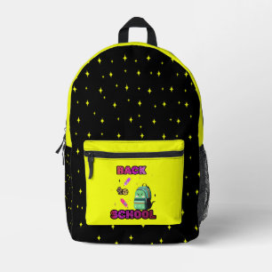 Terug naar school bedrukte rugzak