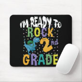 Terug naar school ben ik klaar om de tweede klas d muismat (Met muis)