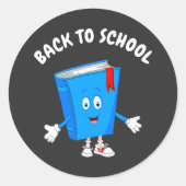 terug naar school boekstickers labels (Voorkant)