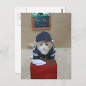 Terug naar School Bubba Briefkaart (Voorkant / Achterkant)