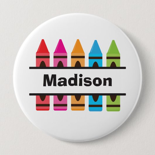 Terug naar School Button (Voorkant)