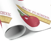 Terug naar school cadeaupapier (Rol Hoek)