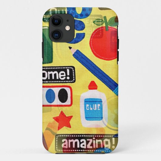 terug naar school Case-Mate iPhone case (Achterkant)