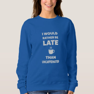 Terug naar school   Coffee Lover Design Trui
