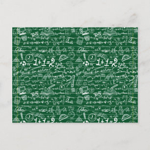 Terug naar School Collage Briefkaart