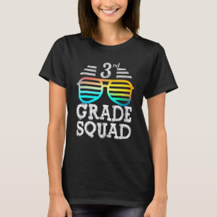 Terug naar school Cool 3e klas Squad Team Afstuder T-shirt