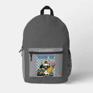"Terug naar school Cool Duck" Kinderen aangepaste Bedrukte Rugzak