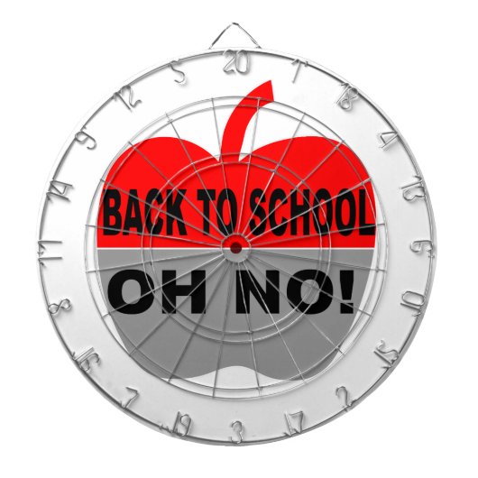 Terug naar school dartbord (Voorkant)