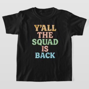 Terug naar school, de ploeg is terug t-shirt