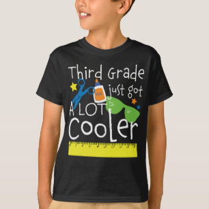 Terug naar school Derde klas net een stuk cooler T T-shirt