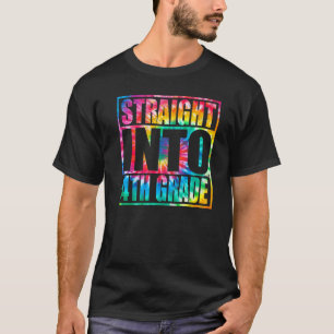 Terug naar school direct naar vierde klas vierde A T-shirt