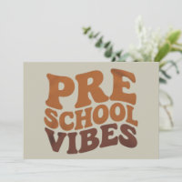 Terug naar school eerste dag Pre-K Hippie