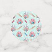 Terug naar School Elephant Pattern Confetti (Kleine voorkant)