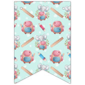 Terug naar School Elephant Pattern Vlaggetjes (Tweede vlag)