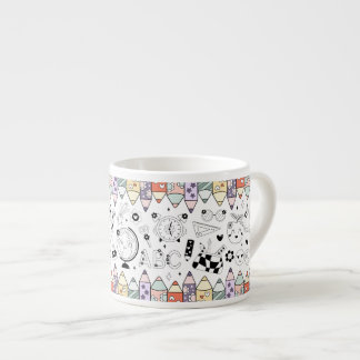Terug naar school espresso kop