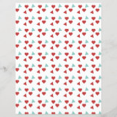 Terug naar school evenement Fruit Appel Flyer (Achterkant)