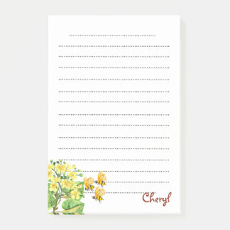 Terug naar School Floral Post-it® Notes