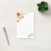 Terug naar School Floral Post-it® Notes (Kantoor)