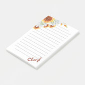 Terug naar School Floral Post-it® Notes (Schuin)