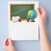 Terug naar school flyer (Hand)