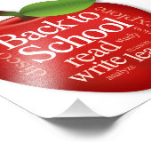 Terug naar School Foto Afdruk (Hoek)