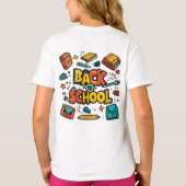 Terug naar School Fun Design T-shirt (Achterkant)