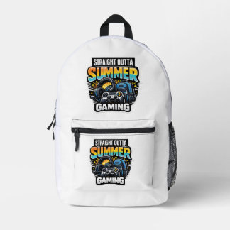 Terug naar school Gaming Design Bedrukte Rugzak